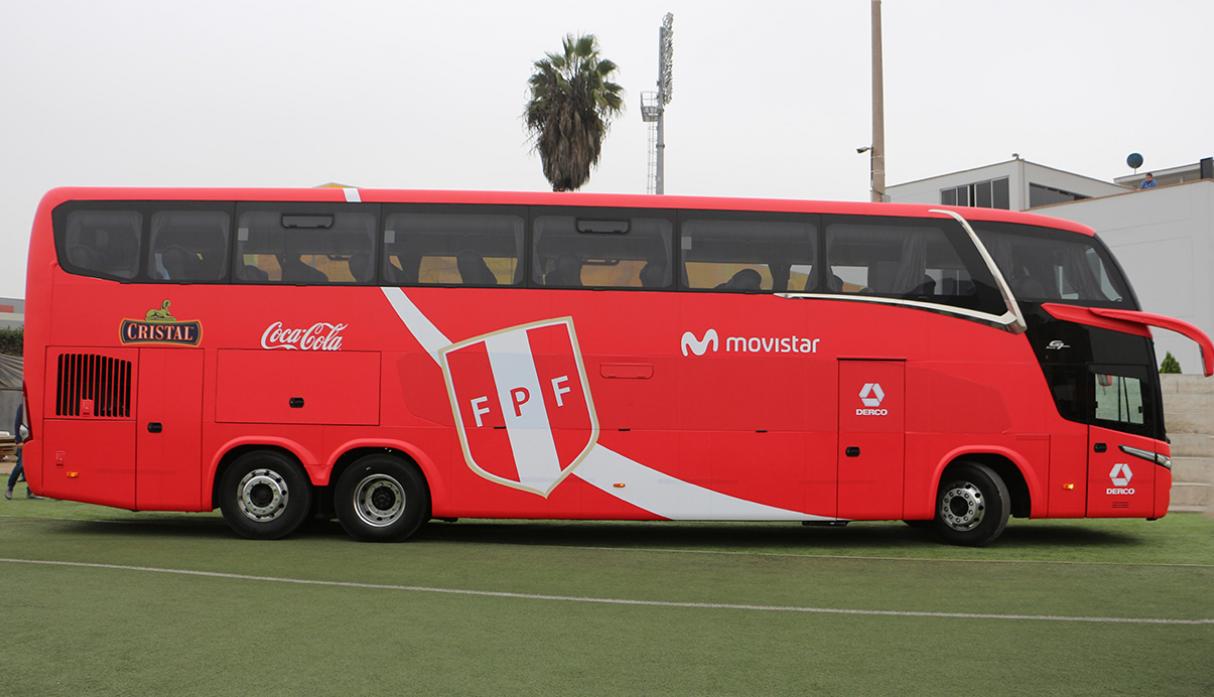 Selección Peruana: conoce el nuevo bus que acompañará a la blanquirroja